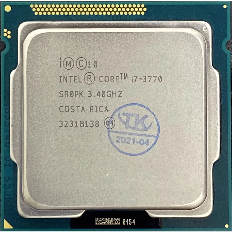 i7 2600 2600S 2600K 2700K 3770S 3770T 1155-pin quad-core CPU