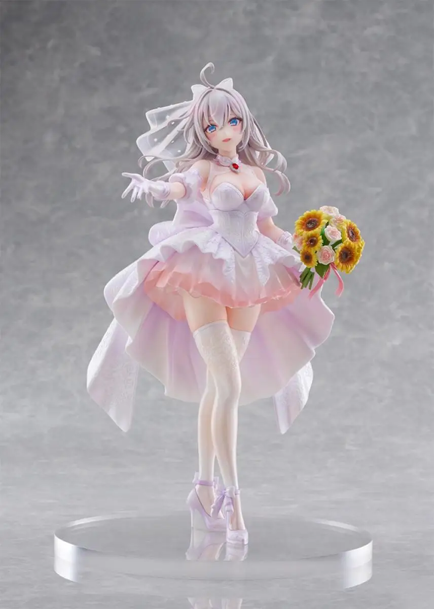 Official Genuine In Stock Kadokawa Kdcolle Alisa Wedding Dress Figure Anime Alya Sometimes Hides Her Feelings In Russian Toy