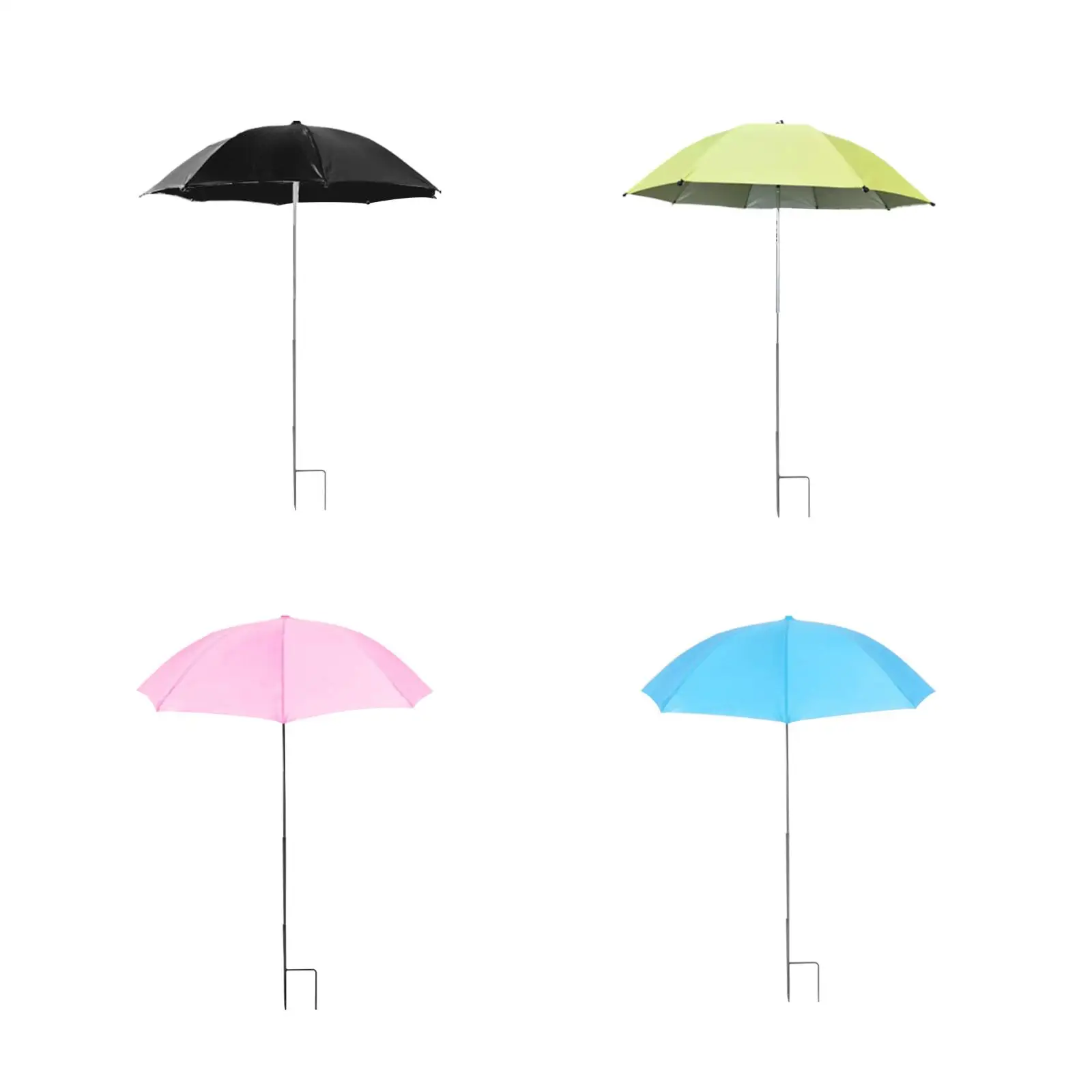 Plant Umbrella for Outdoor Plants Decorative Reusable Sturdy Garden Umbrella Canopy with Metal Stake for Garden Beds Backyard