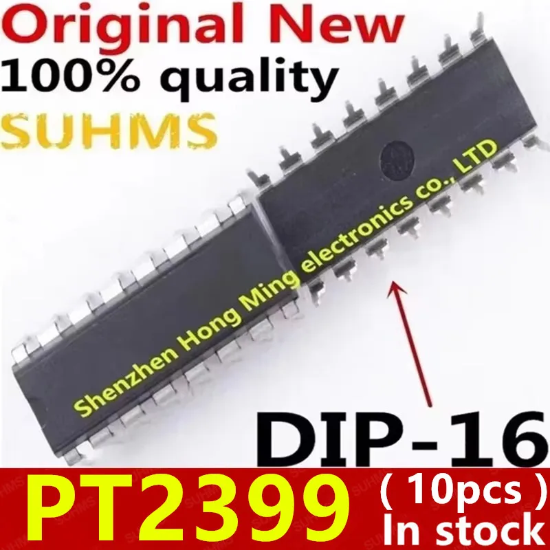 (10 個) 100% 新しい PT2399 DIP-16