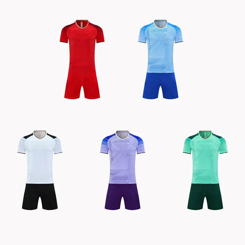 

Custom Football Jersey Men Boy Customize Soccer Uniforms Sports Clothes School Team Training Tracksuit Outfit fútbol Shirts