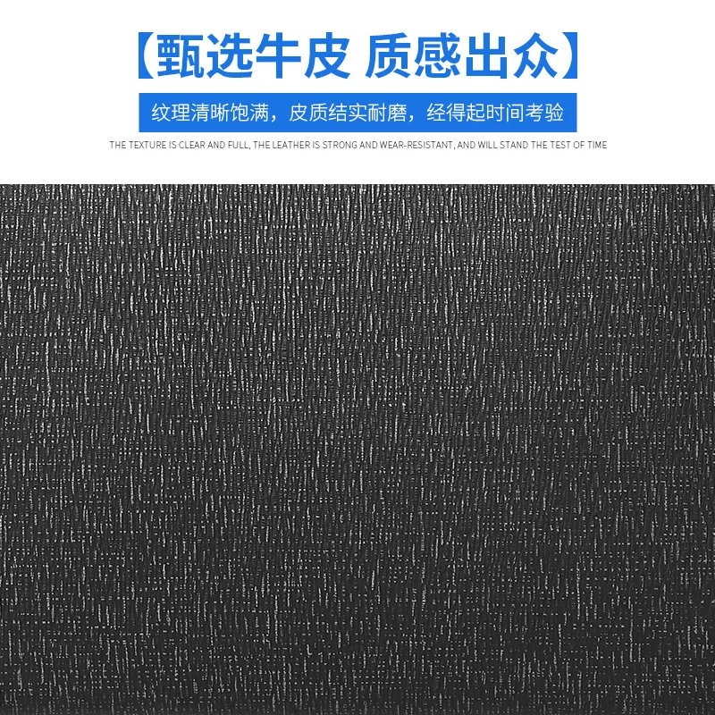 남성용 서류 가방 고급스러운 느낌의 새로운 모델 사무용 컴퓨터 작업 가방 세련된 대용량 남성용 핸드백 정품 가죽