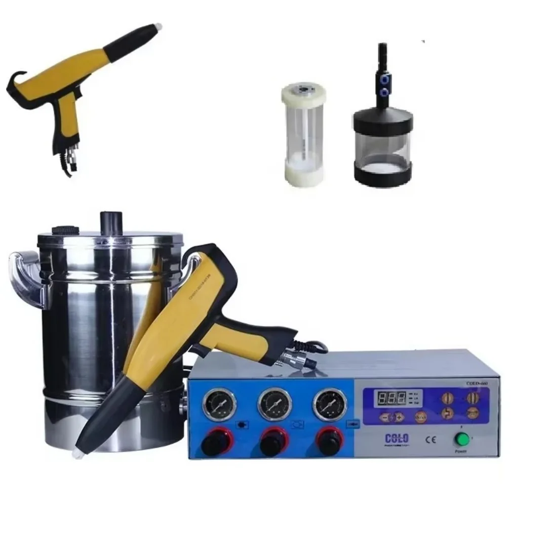 

660 Small Hopper Powder Spraying Machine