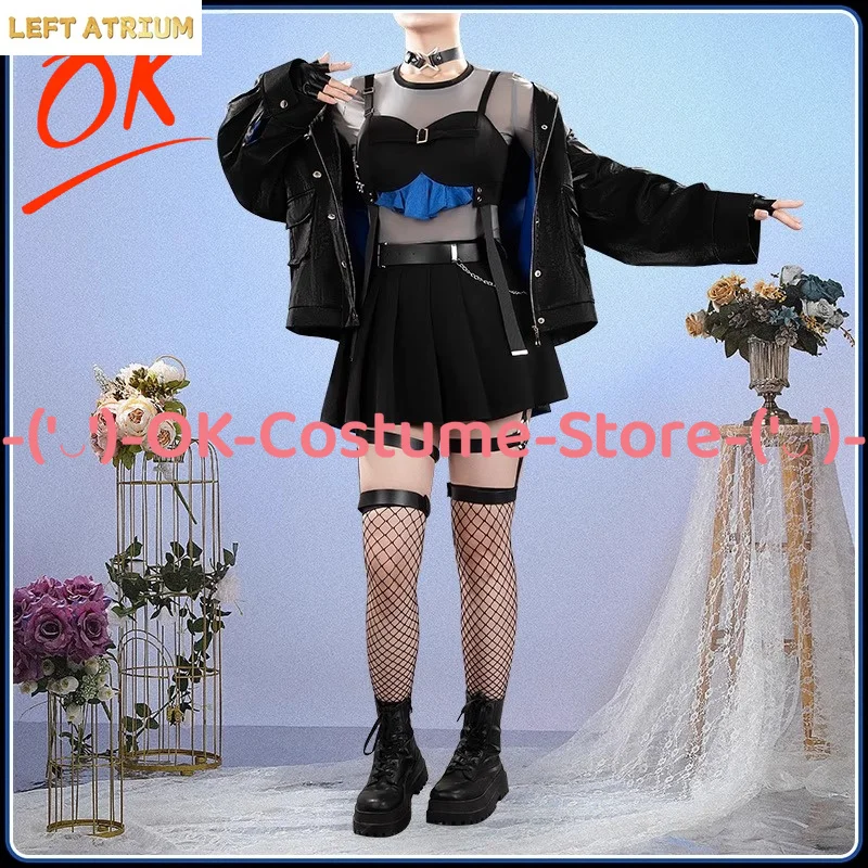 

[Customized Size] Virtual VTuber ULTRAC MV Shioriha Ruri Cosplay Costume Anime Character Outfit Halloween Carnival Party Uniform