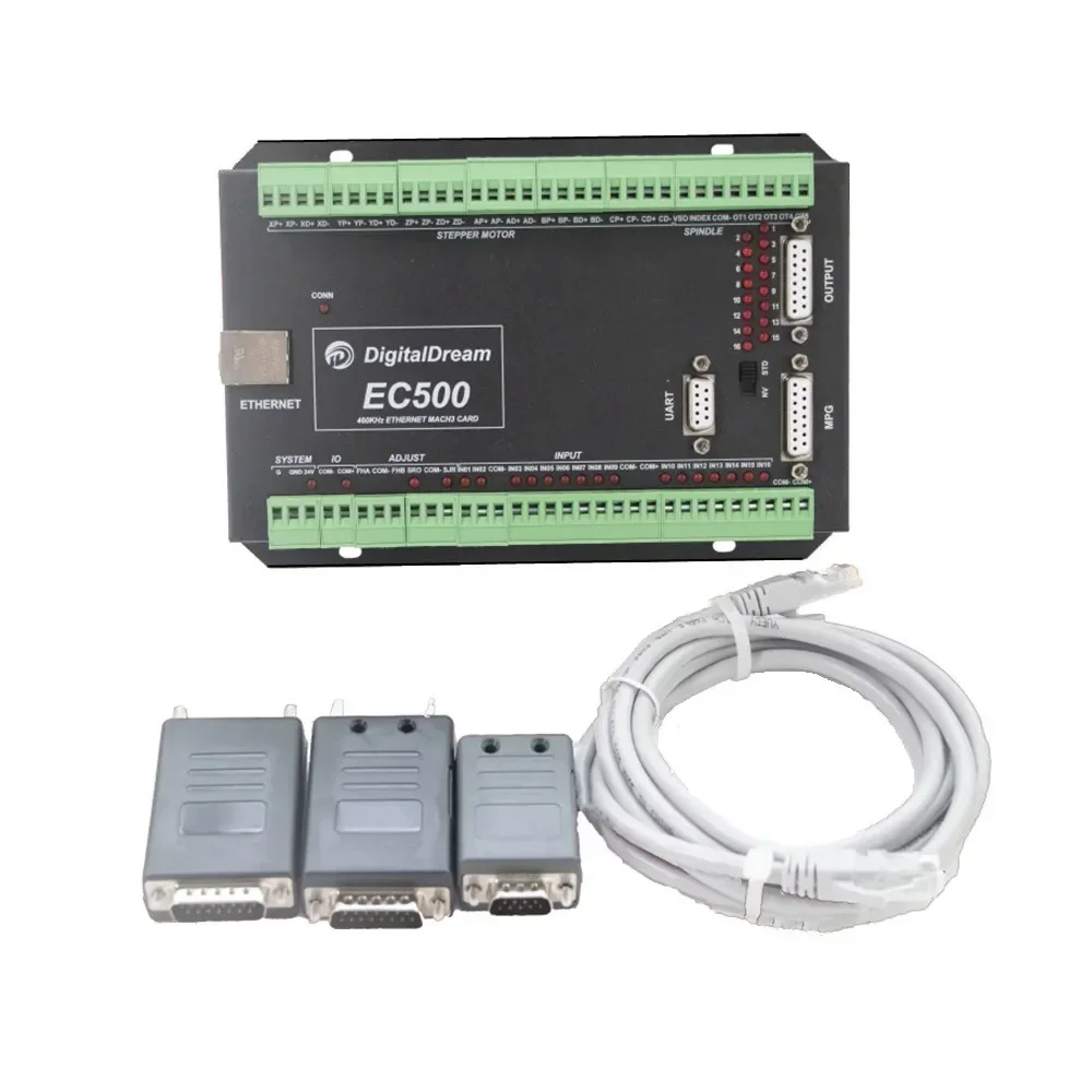 

ЧПУ Ethernet EC500 3/4/5/6 обновленная ось Mach3 USB контроллер движения карта управления для фрезерного станка