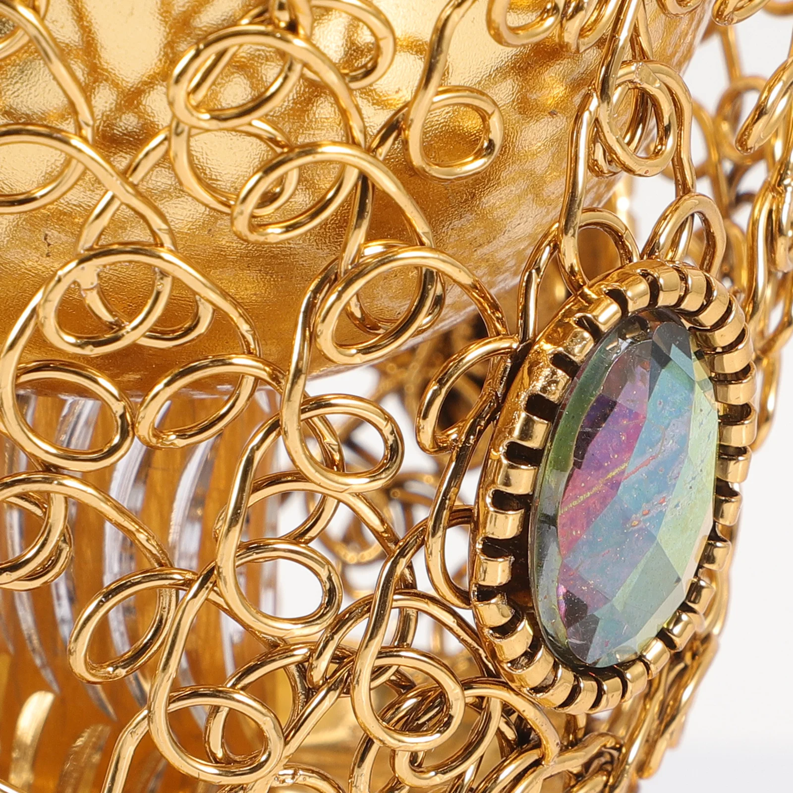 

Metal Incense Burner Electric Censer Vintage Style Middle Eastern Decor Eu Plug Electric Incense Burner