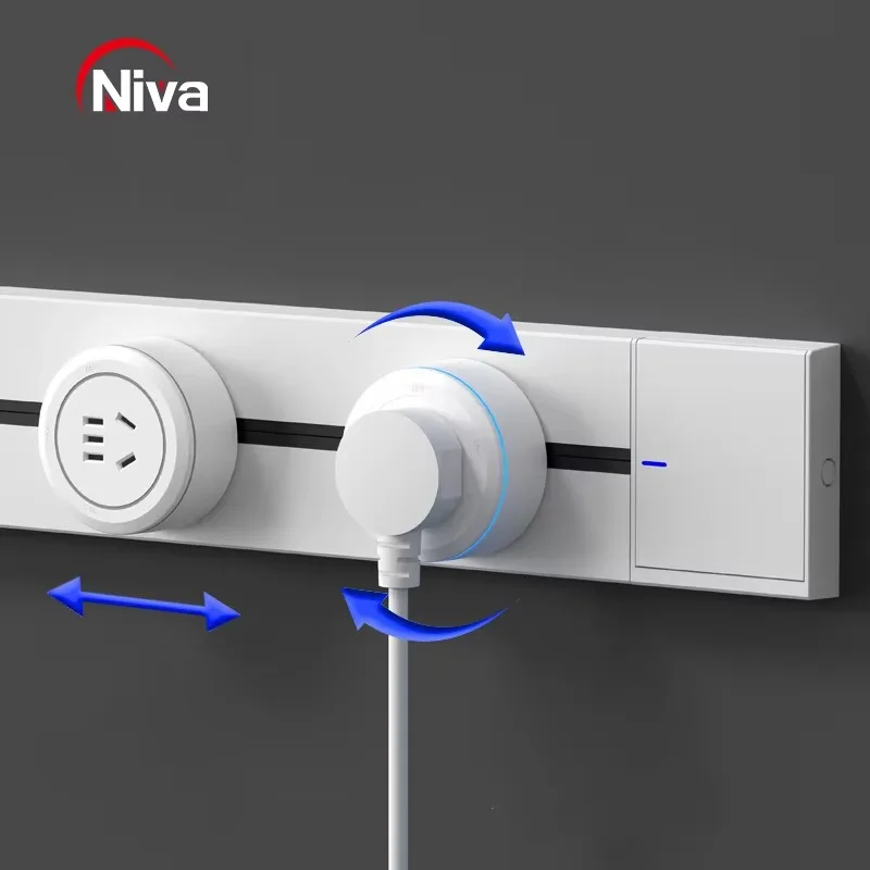 Electric Track Socket Office Home Removable Power Rail Track Power Track Outlet for Office Kitchen and Living Room