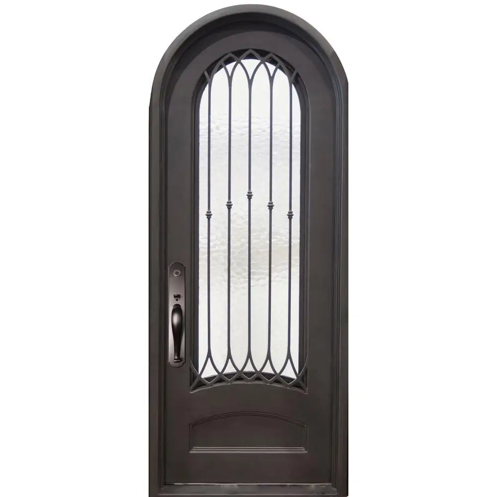 Golden Supplier  Single Iron Grill Door Designs    Single Door Iron Gate Designs  Wrought Iron Door For Home