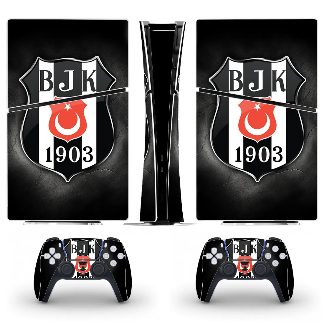 ملصق جلد رقمي لوحدة التحكم و وحدتي تحكم ، تركيا ، bijktas ، BJK ، كرة قدم ، نحيف ، فينيل ، غطاء لاصق ، جديد