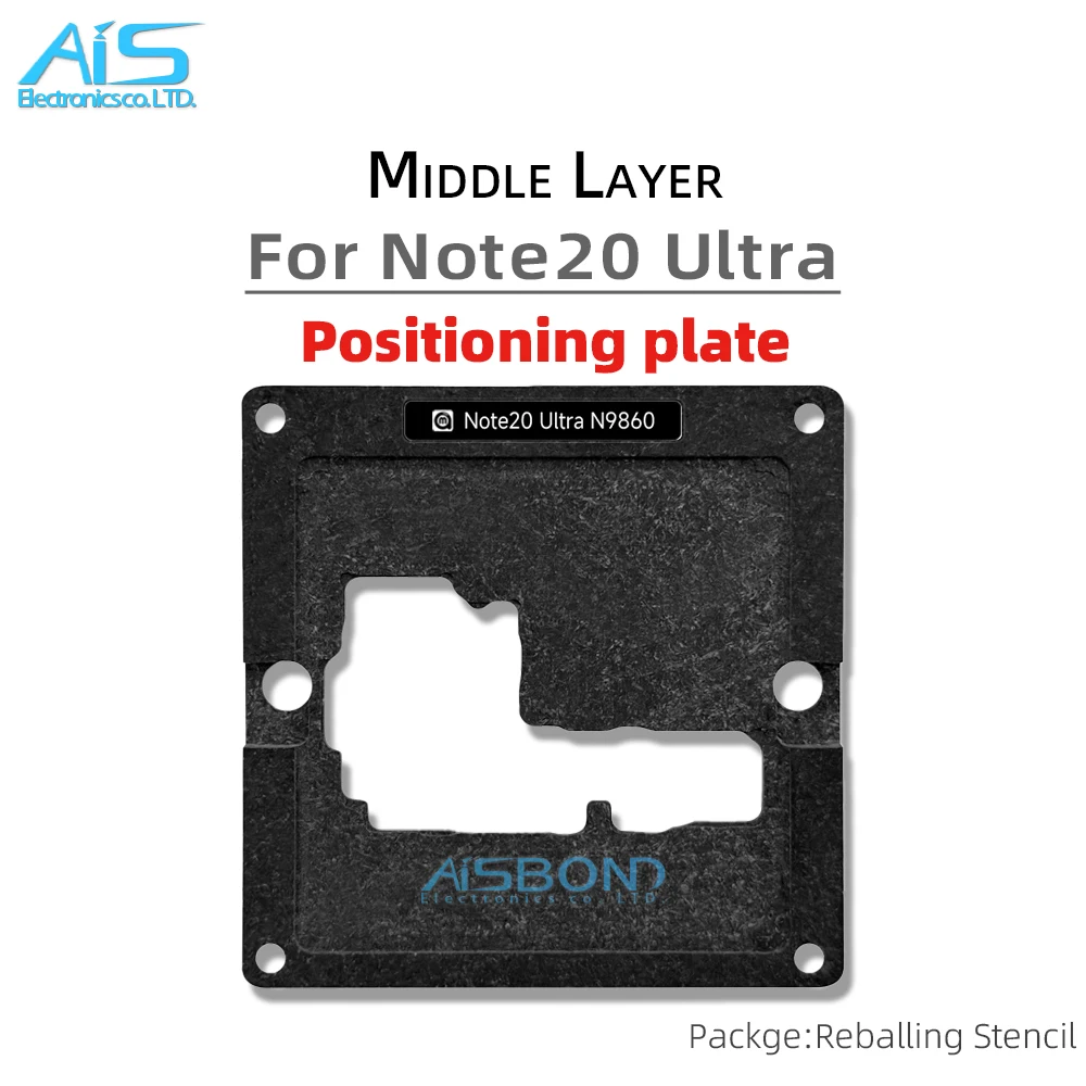 محطة قالب استنسل Rebيعادل الطبقة الوسطى لـ Note20Ultra Note20 Ultra N9860 لوحة تحديد المواقع نبات القصدير صافي شبكة فولاذية