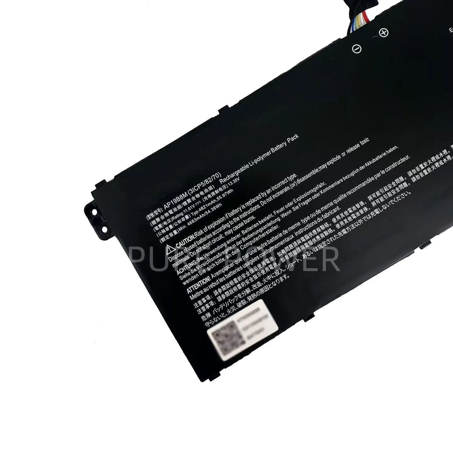 New Laptop Battery AP19B8M 11.61V 55.97WH 4821mAh High Quality For Acer Swift 3 SF314 TravelMate P4 TMP414-51
