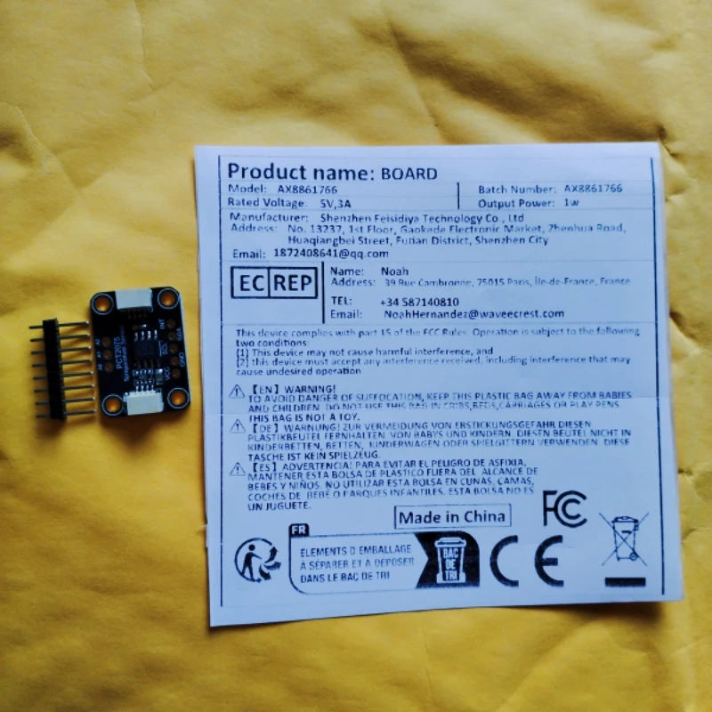 Sensor suhu 4369 PCT2075-STEMMA QT / Qwiic Development BOARD