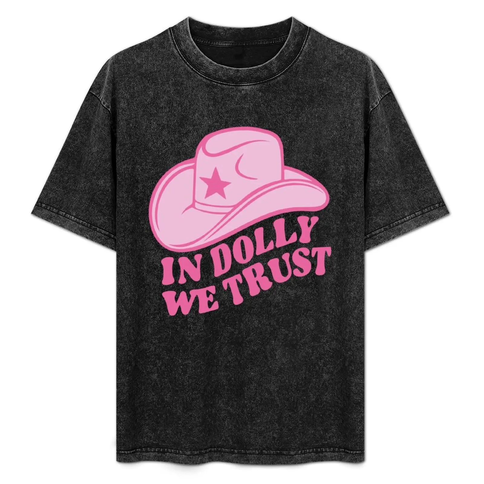

Dolly Parton Shirt In Dolly We Trust T-Shirt Classic Graphic Short Sleeve Top
