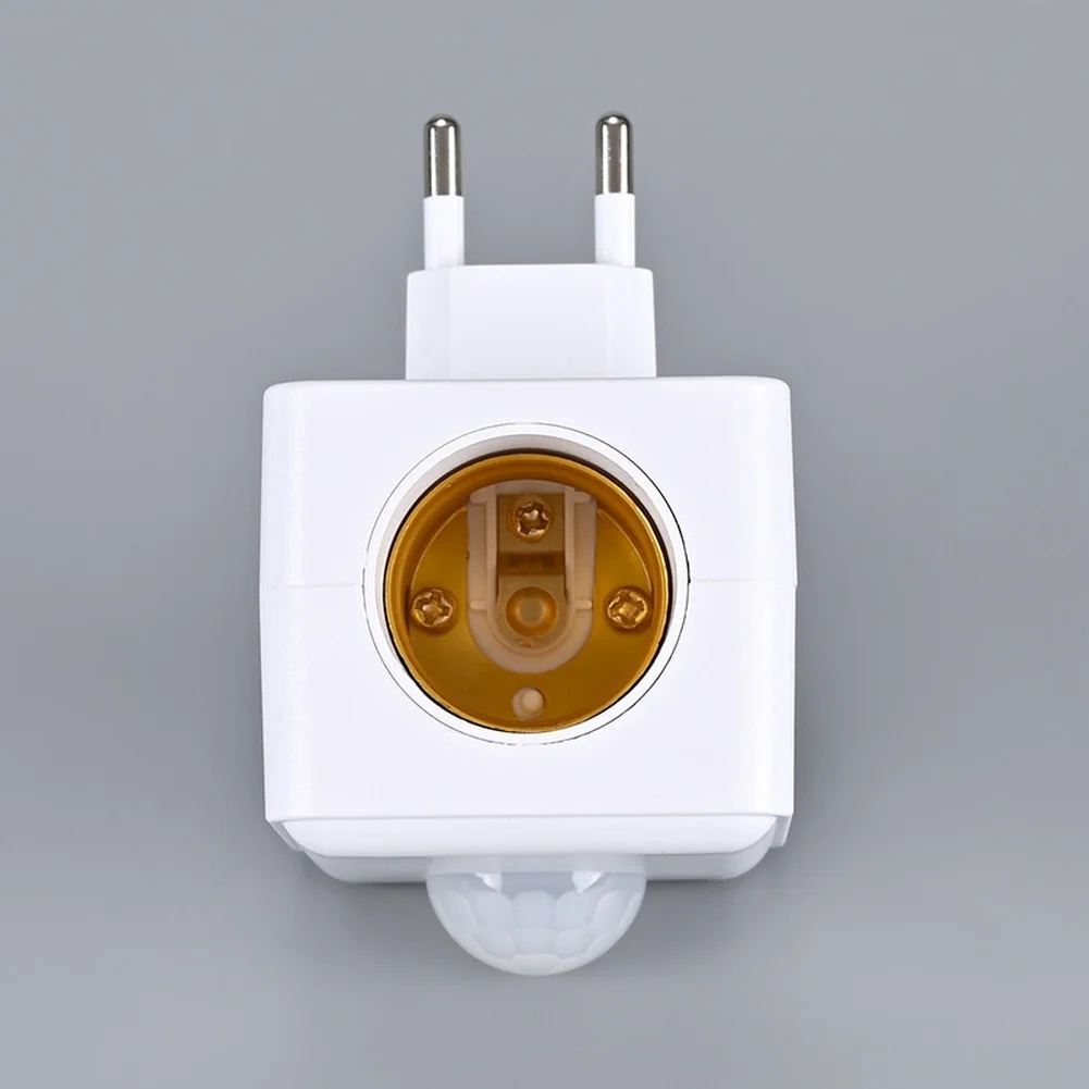 E27 Sensor Socket Infrared Lamp Holder For Stairs For Garage Motion Activated Lighting Infrared Sensor Detection Auto On off
