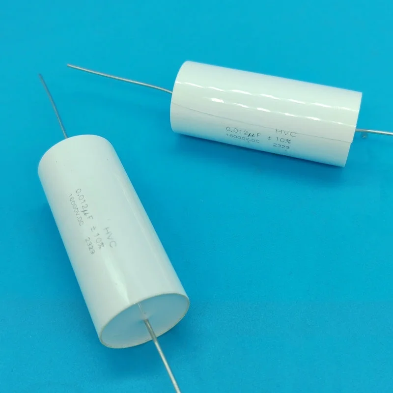 

1PCS high voltage inductive non-pole capacitor 0.012UF 0.012MFD 16000VDC 26X60MM