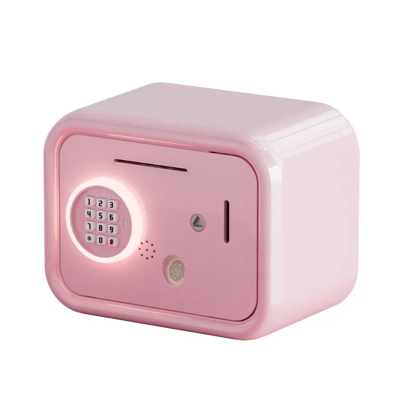 Skarbonka na odcisk palca, skarbonka na hasło, duża pojemność, tylko dla dzieci, dla chłopców i dziewcząt, pojemnik do przechowywania, oszczędnościowa.