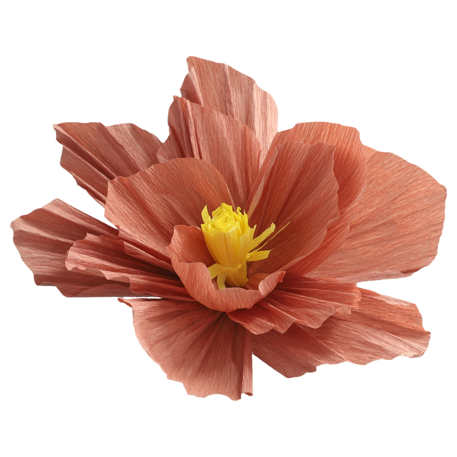 Paper Art Wedding Decoration Kindergarten Flower Crepe Flower Three-Dimensional Flower DIY Background Paper Art
