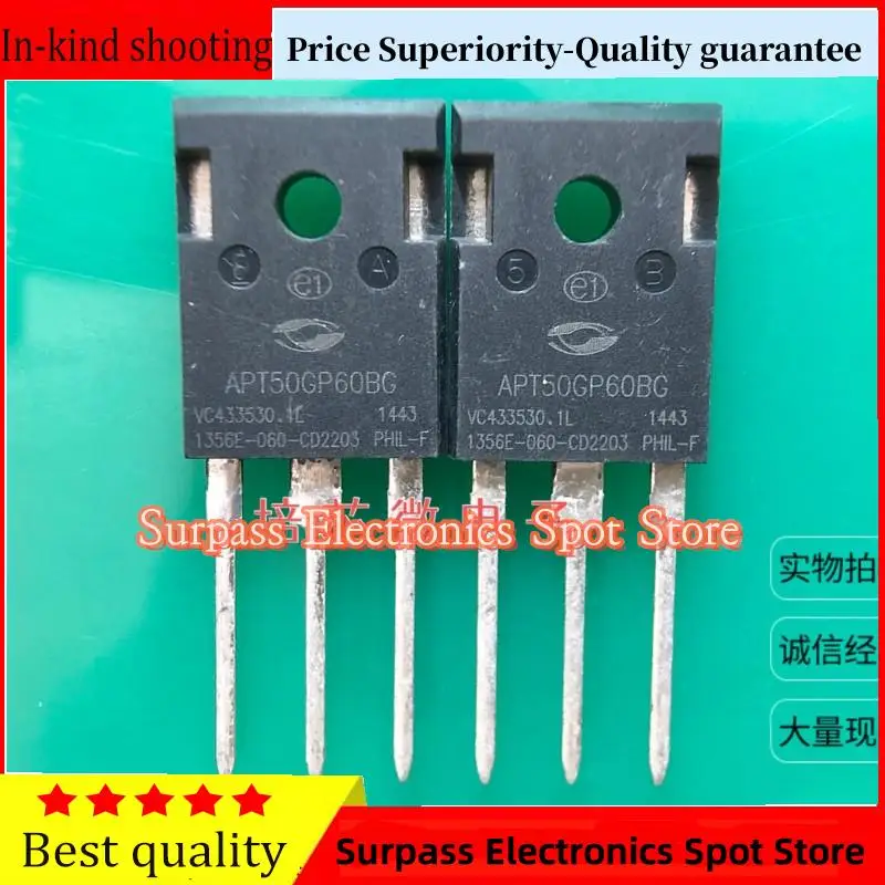 

10PCS-100PCS APT50GP60BG IGBT 600V 100A Price Superiority-Quality guarantee