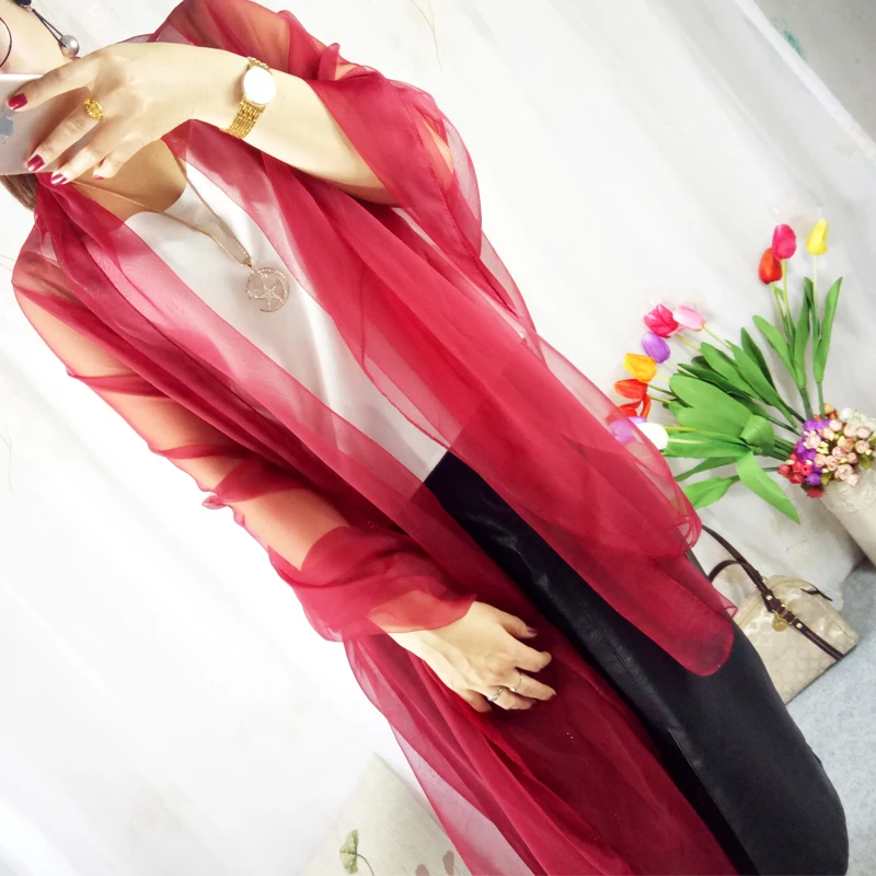 16 Colors Chiffon Wedding Bridal Shawl Wrap Prom Evening Party Dresses Cape Stole Women Bolero Scarf Cloak Wedding Accessories