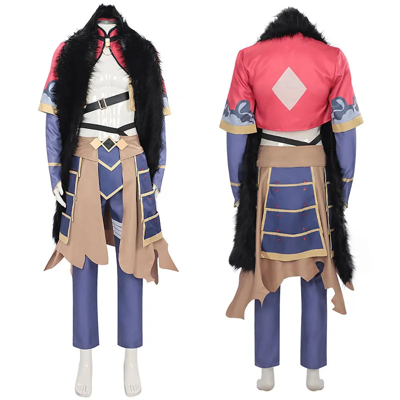 

Cosmic Princess Kaguya Ayajiku Cosplay Costume Sakiyu Asahi DiMing Fur Collar Cape Devil Horn Accessories Full Set Anime Stage