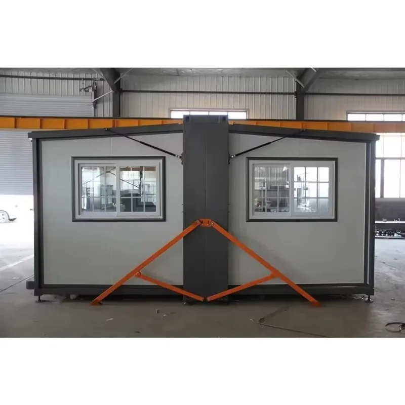 YG Customized France Container House 20ft Expandable Folding Modular Tiny Home Luxury Prefabricated Villa Prefab House 4 Bedroom