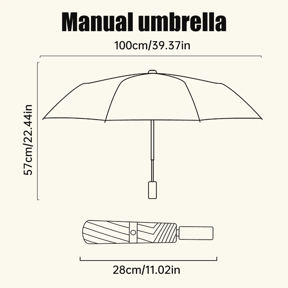 Cartoon Automatic/Manual Folding Umbrella Cute Cat Patterns Windproof Sun Rain Dual Use Umbrella for Men Women