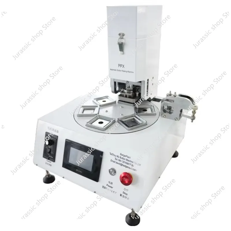 

PPX Pneumatic Machine for 50*50mm (2*2inch) Fridge Magnet/pin Badge Making Semi-automatic