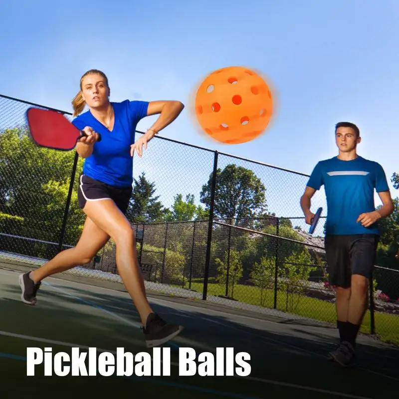 Franklin Pickleball | 4pcs Outdoor Balls | Golf Ball Excellent Spin And Balanced Flight With Rotational Molding Technology For B