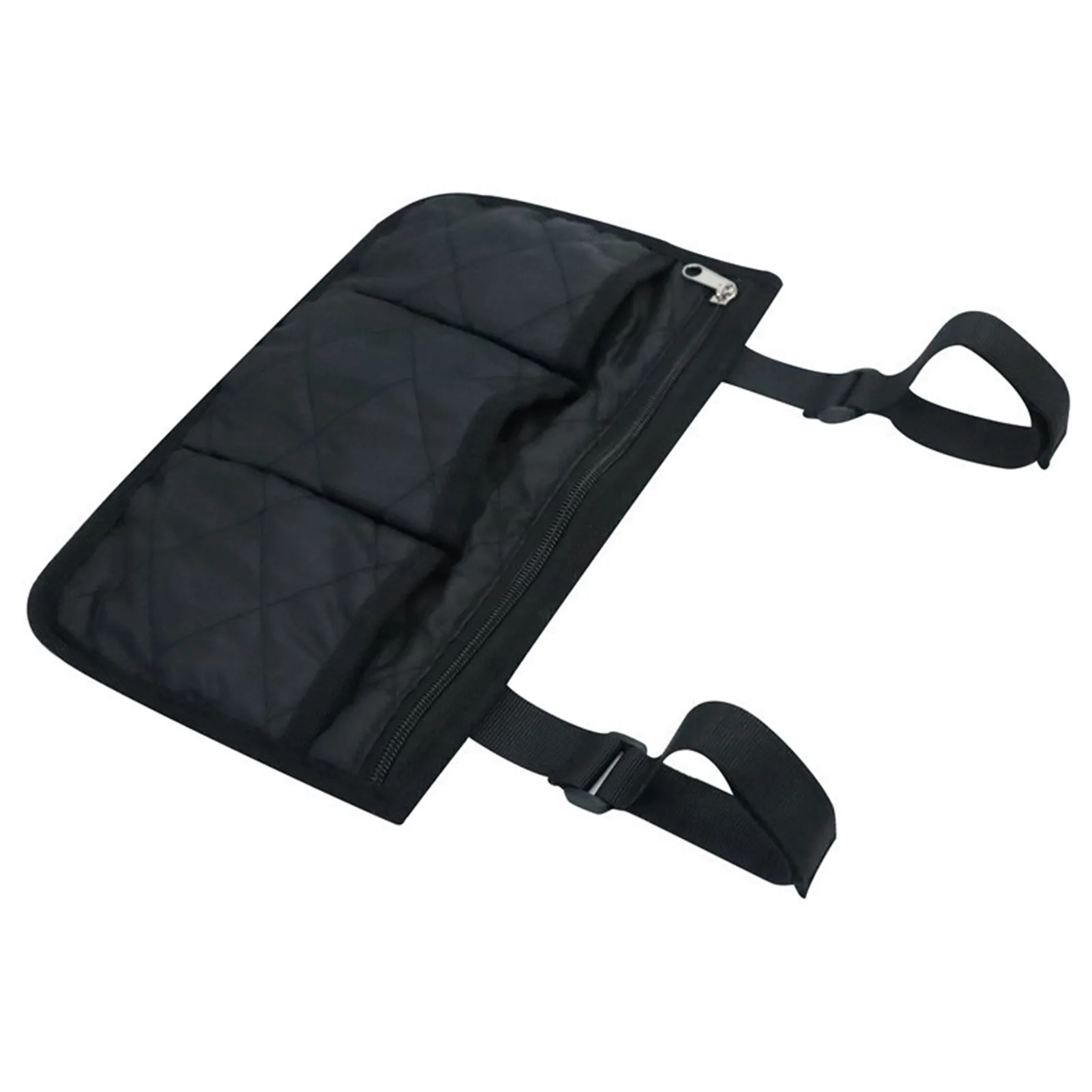 Wheelchair Side Bag Versatile Armrest Organizer for Elderly Disabled Mobility Scooter Rollator Walker Storage Pouch Durable