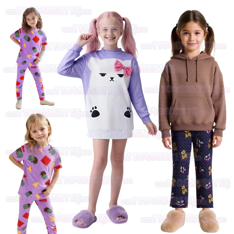 

KPop Rumi Zoey Mira Cosplay Costume Girls Women Sleepwear Pajamas Halloween Carnival Party Role Playing Pyjama Jumpsuit Outfit