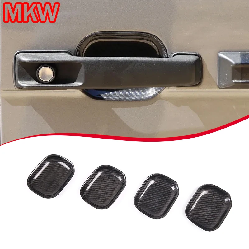 

Для Mercedes Benz G Class W463 2004-2018 настоящее углеродное волокно, крышка чаши двери автомобиля, наклейка, внешние аксессуары автомобиля