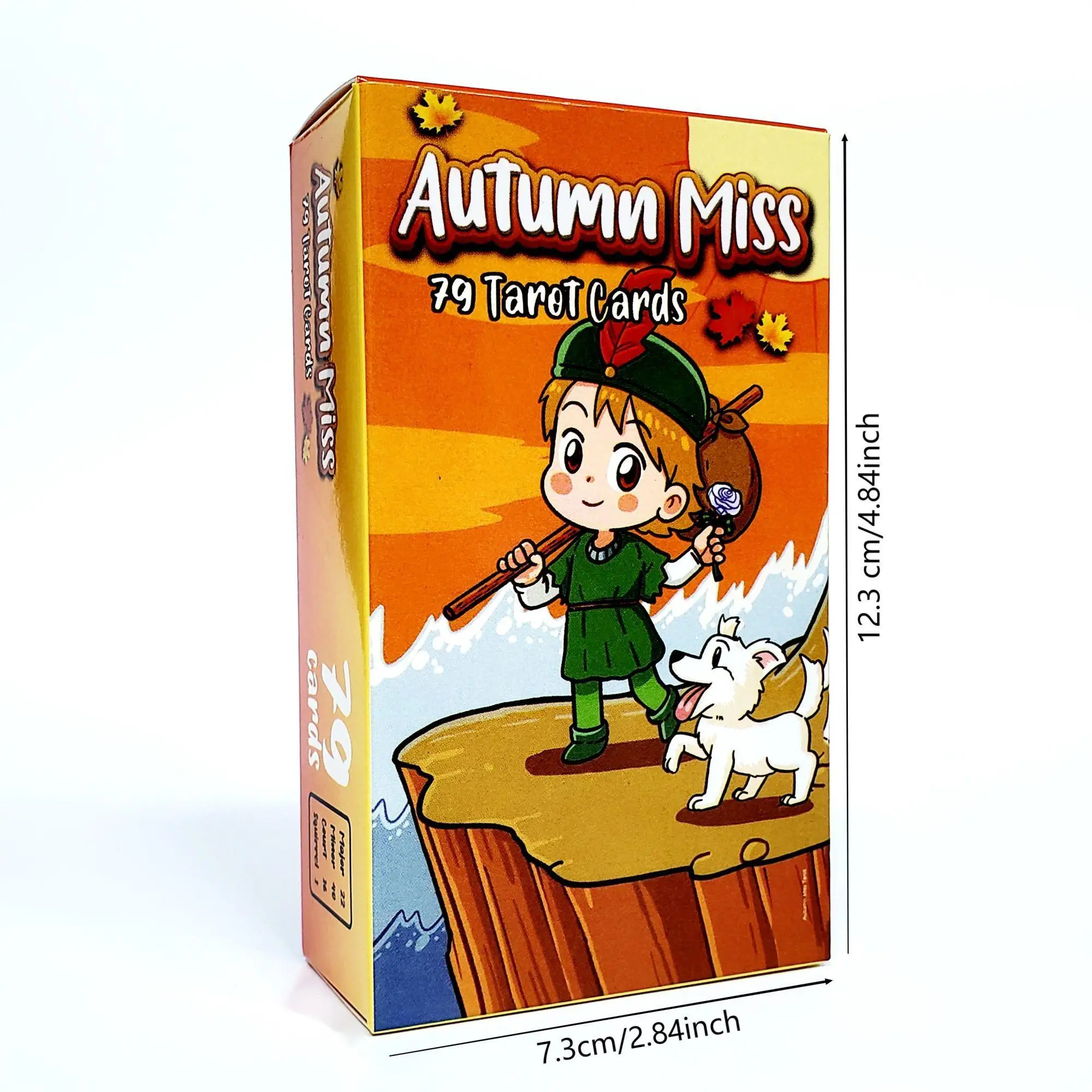 Autumn Miss Tarot Fortune-telling Cards 12x7cm Tarot Cards Party Deck Supplies English Version Board Game Party Playing Cards