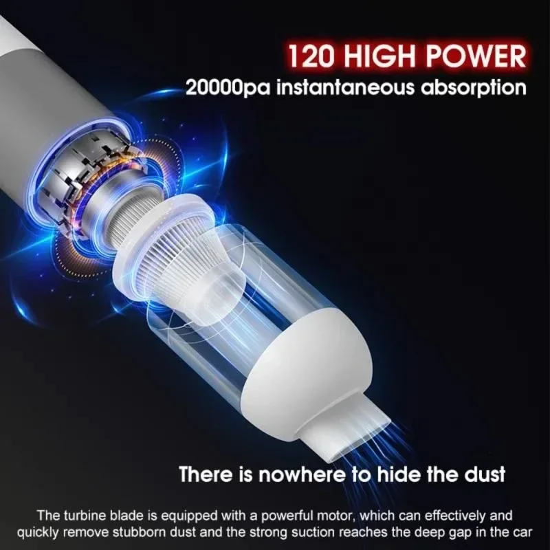 Xiaomi 39800PA 3 in1 Wireless Car Vacuum Cleaner Automobile Vacuum Clean Portable Handheld Mini Dust Catcher For Home Office