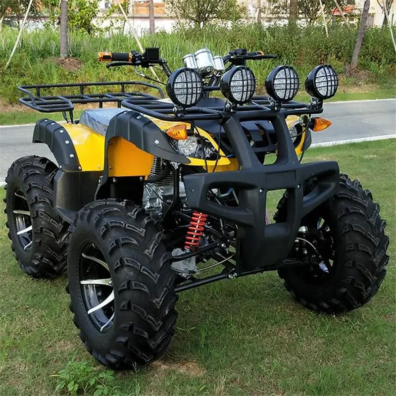 200cc ATV Quad Bike Off Road Motorcycle Large Outdoor Land Climbing Vehicle Beach Dune Buggy Four Wheeler
