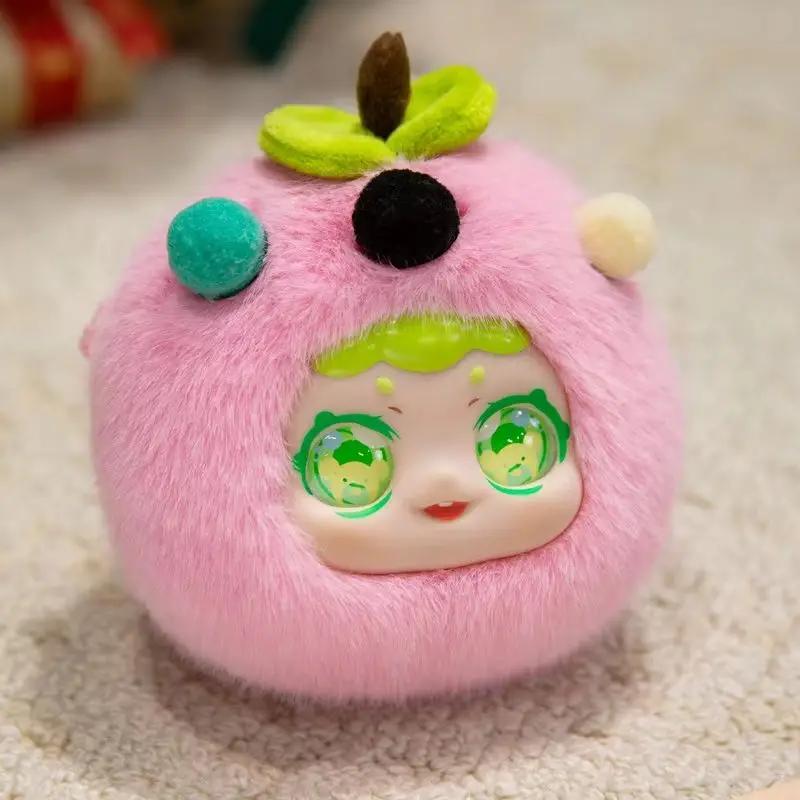 Vinyl pluche poppen, schattige Macaron fruit portemonnees (citroen/avocado/aardbei/oranje), verjaardagscadeaus