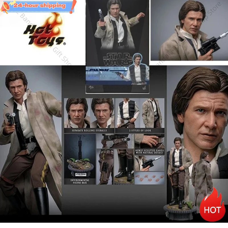 

Оригинальные горячие игрушки HT MMS740 Star Wars Return of the Jedi Han Solo 1/6th в наличии, коллекция аниме, фигурки, модель игрушки