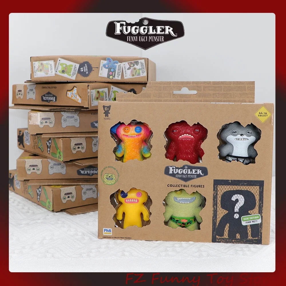 

Fuggler 100% Original Ugly Monsters 6Pcs Blind Models Toy Set Funny Teeth Monsters Figure Toys Surprise Random Hidden Style Box