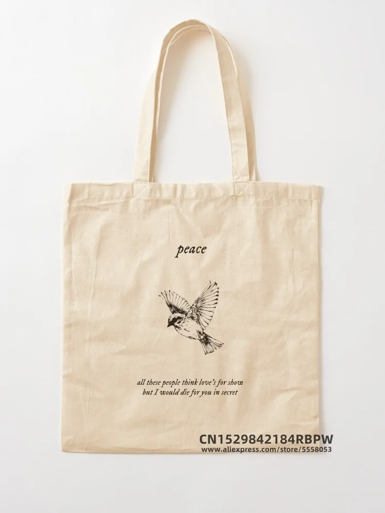ivy Tote Bag Girls Pacakge Hand Bag Women Eco Reusable Shoulder Shopper Bags Bolsas De Tela