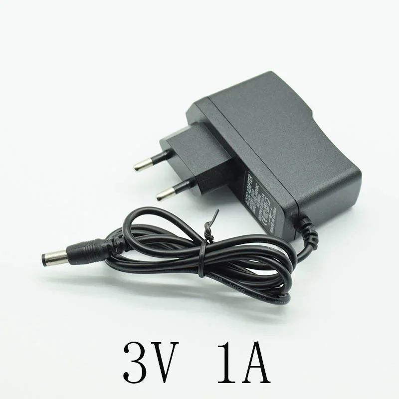 5.5*2.5/2.1mm AC 110-240V DC 3V 4.2V 4.5V 6V 7.5V 9V 15V1A  for LED light strip Universa adapter  AC / DC Converter power supply