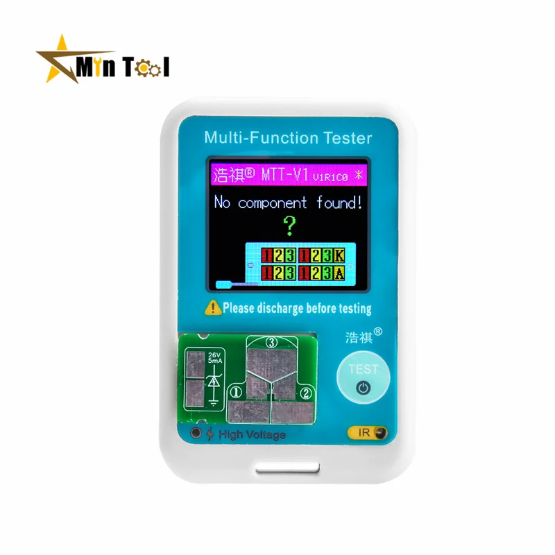 LCR-TC3 /LCR-TC2 V2.3E /MTT-V1 ESR Meter Transistor Tester Display TFT Diode Triode Capacitance SCR InductanceTriodeTransistor