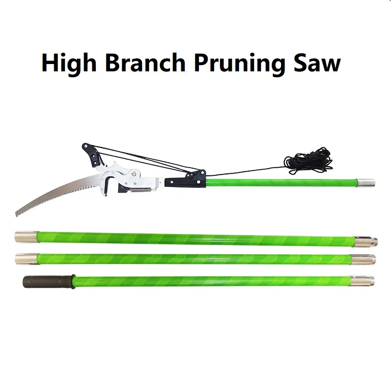 Pole Saw Reciprocating Saw Hand Tools Pruner Garden Woodworking Greenworks High Branch Shears Pruning Lengthening Fruit Tree