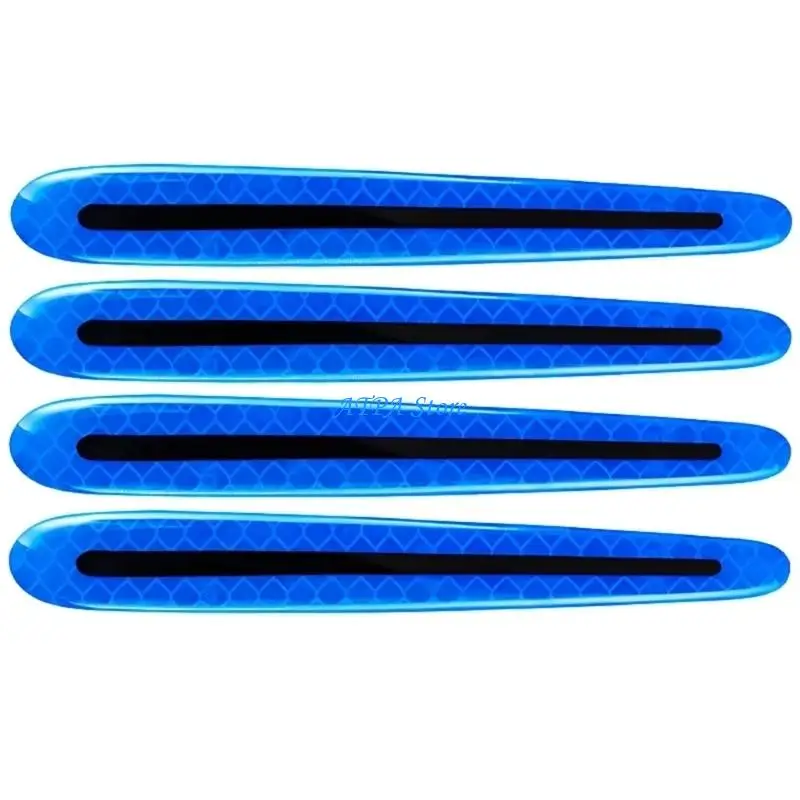 U13C Upgrades Auto Door Handle defender with Textured Grip & Bright Reflective Layer