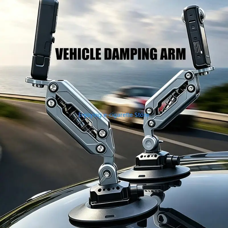 Auto-Windschutzscheiben-Kamerahalterung mit Saugnapfbasis, stoßdämpfendem Arm und einstellbarer Positionierung für den – Detail 8