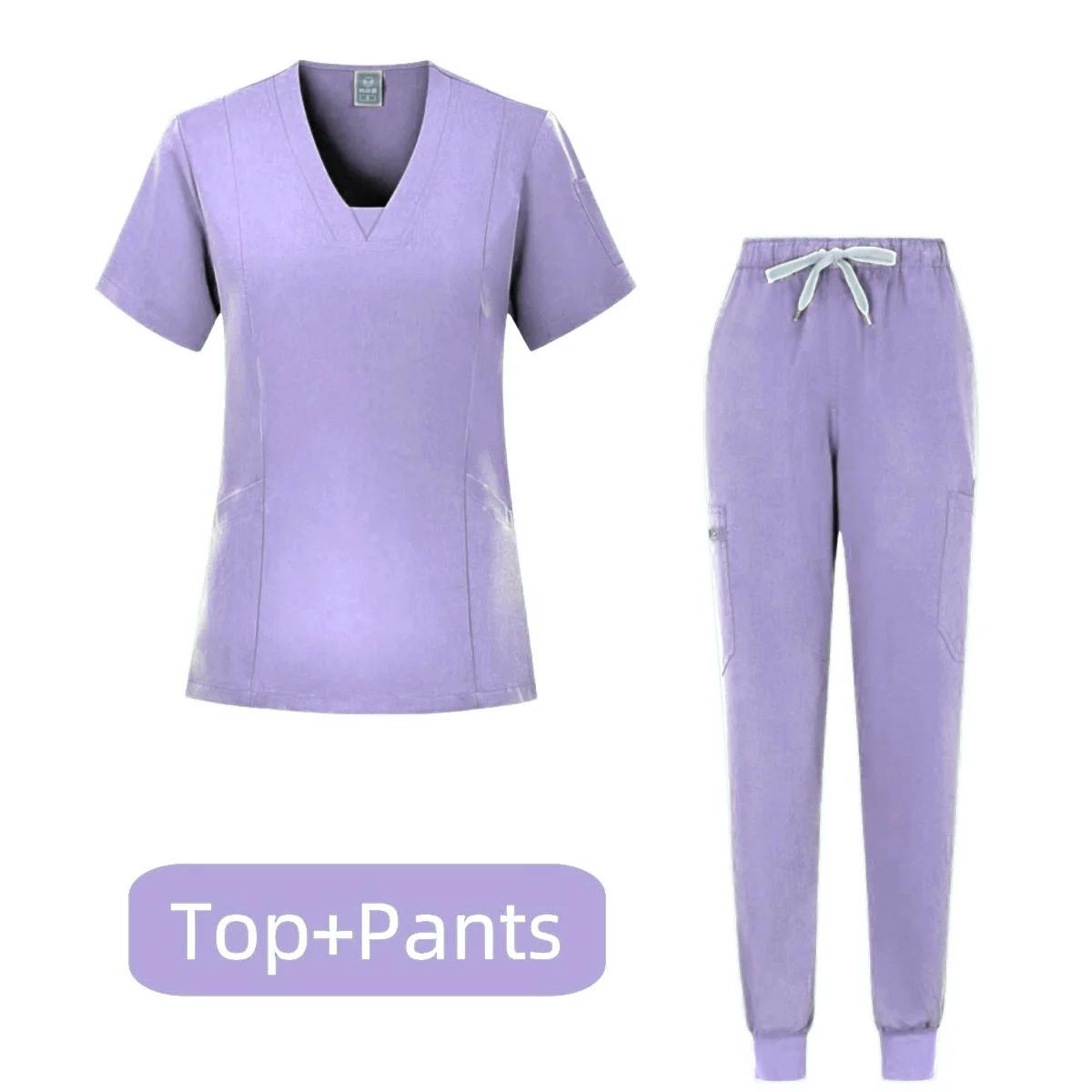 Sala de cirurgia Uniforme Médico Scrubs, Hospital Trabalhando Scrub Set Supplies, Enfermeira Dental Terno, Jogger Workwear, Atacado