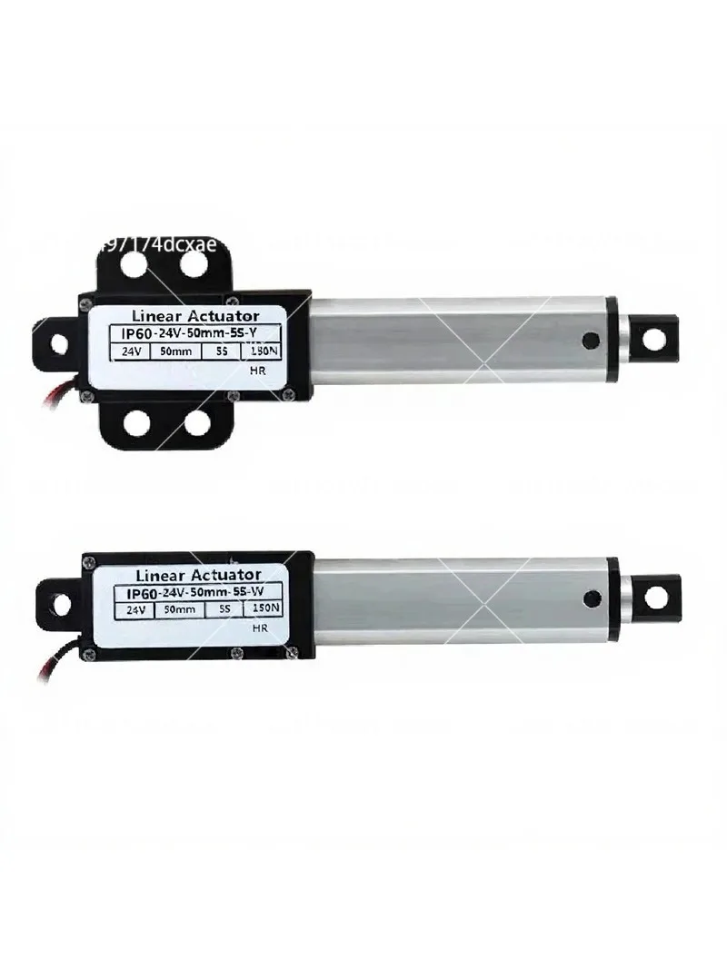 Mini Electric Linear Actuator DC 12V Push Rod Telescopic Motor Small Cylinder Large Thrust Remote Control Lifter