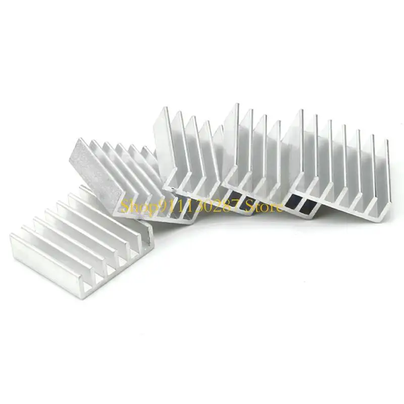 

J1HC 5 шт. Высокое качество 14x14x6 мм алюминиевый радиатор для светодиодного чипа памяти IC DIY