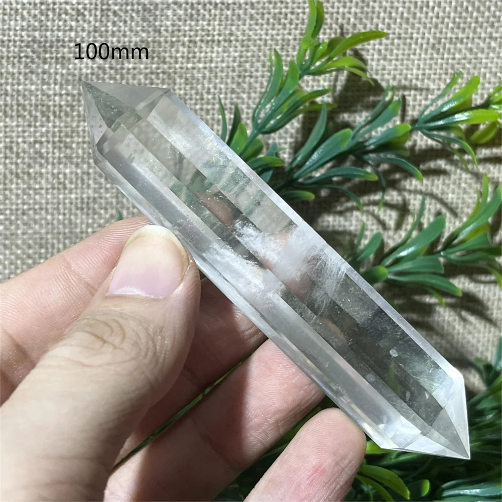 Crystal Clear Smelting Stone DT Tower Wand Reiki High Quartz Quality Beauty Healing Minerals Spiritual Home Decoration