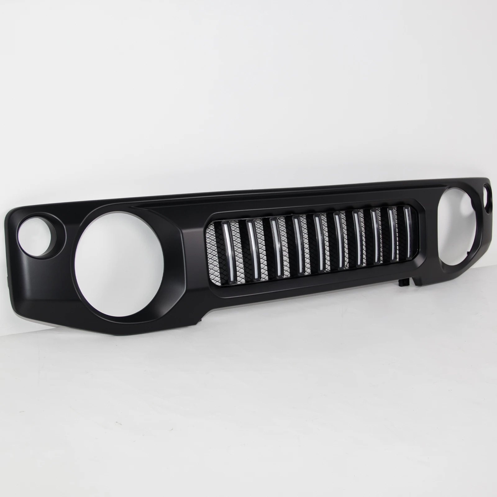 Car Led Front Grille Light For Suzuki Jimny 2018-2025 Daytime Running Light Front Grill Decoration Light Modified Accessories