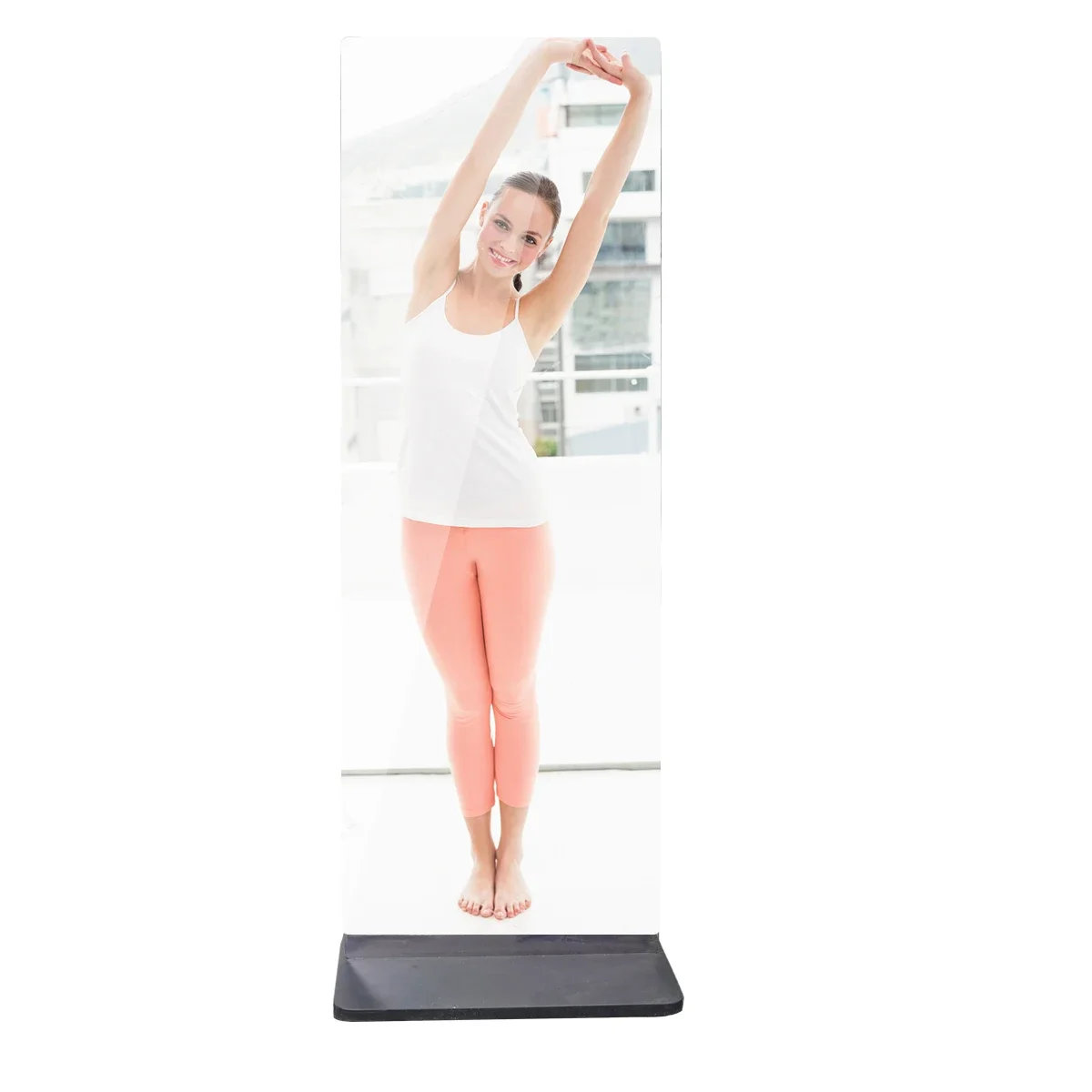 2024 Fashionable Yoga Home Fitness Mirrors LCD Kiosk Smart Magic Mirror