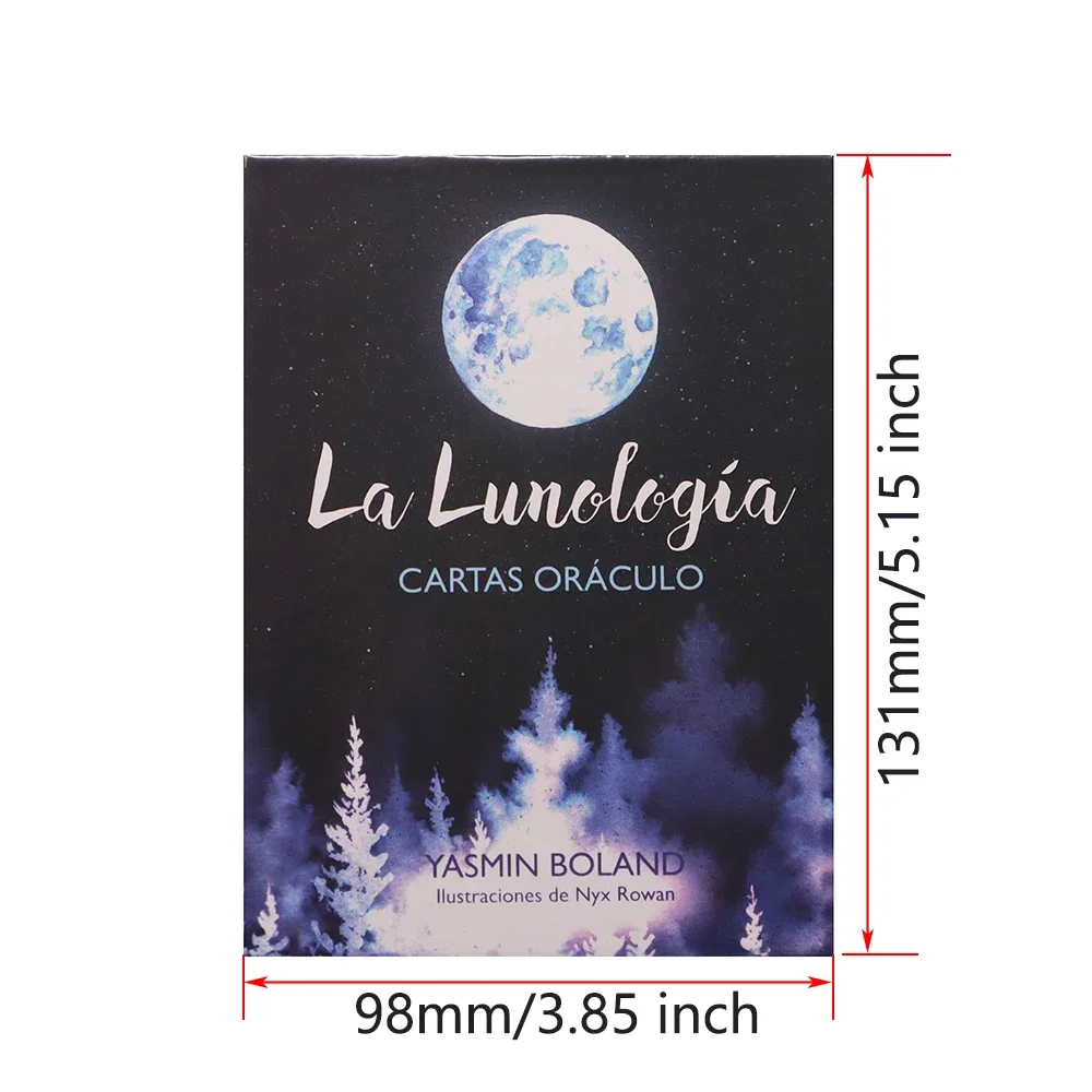 

Новые карты 12x8,7 см для испанского формата Оракл: 44-карточная колода с ключевые слова Испанская версия с ораклом в коробке (испанское издание)